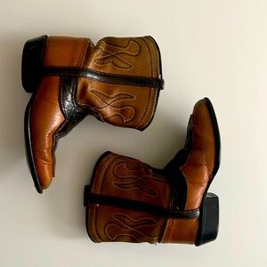 Vintage 50’s kids cowboy boots